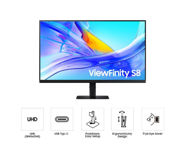 Samsung ViewFinity S8 S27D800EAUX S80D - 1522005 - zdjęcie 4